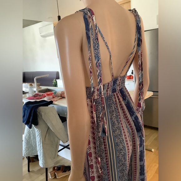 comfortable and sexy jumpsuit En cream - Picture 3 of 6